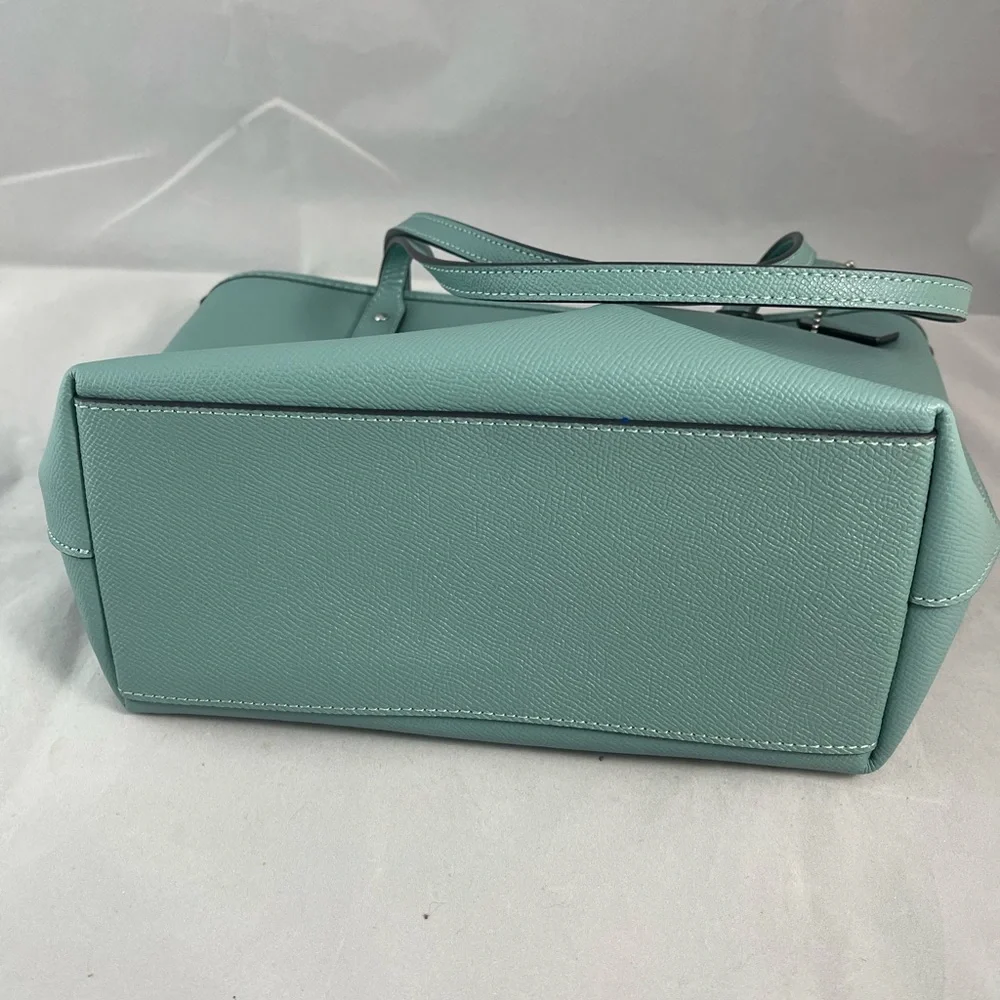 Coach Zip-Top  Tote in Signature Canvas. - Picture 8 of 8